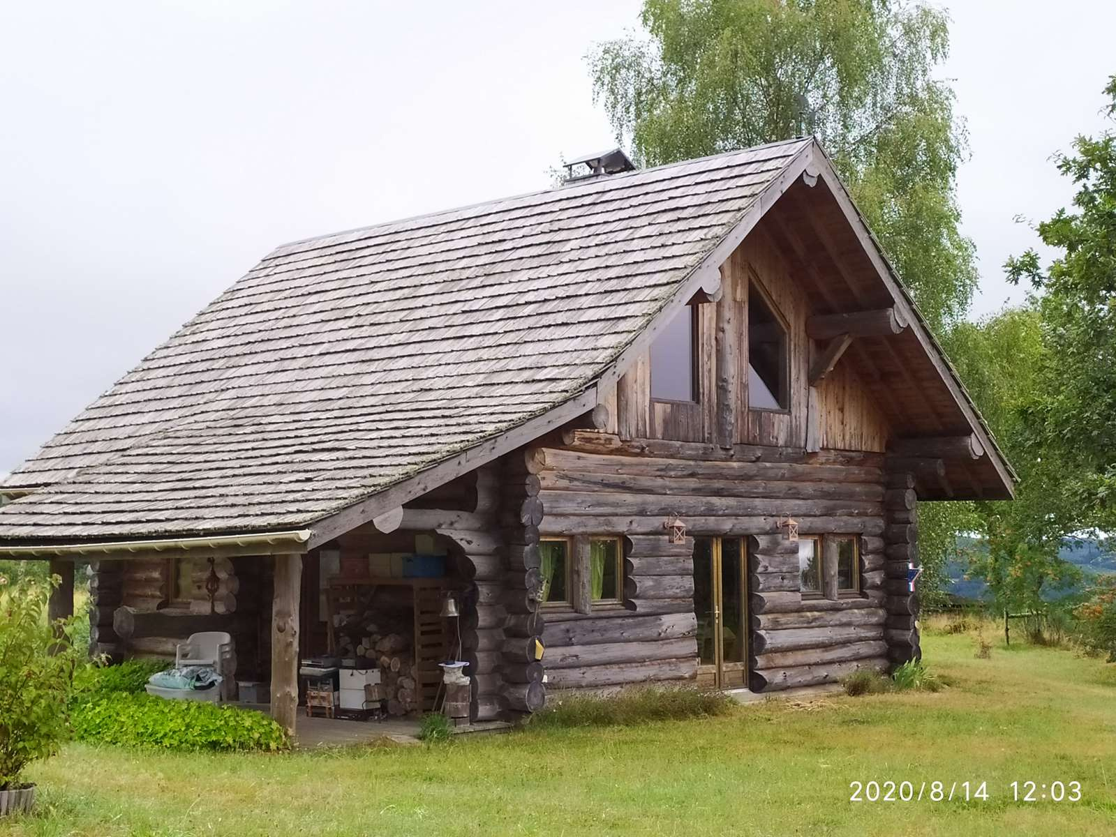 Chalet En Bois Habitable 100m2 En Rondin